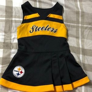 Toddler Steelers Cheerleader dress